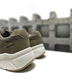 zapatillas jhayber urbanas verano beige, trasera