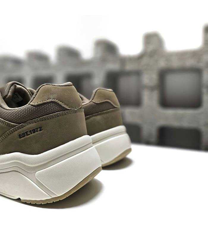 zapatillas jhayber urbanas verano beige, trasera