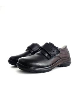 zapatos trabajo luisetti mujer piel negros