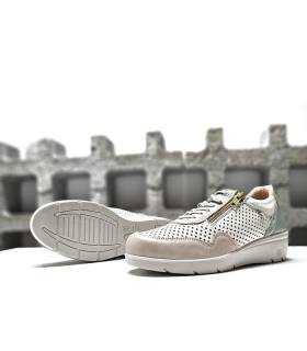 zapatos deportivos cuña baja mujer Laura Azaña suela ligera