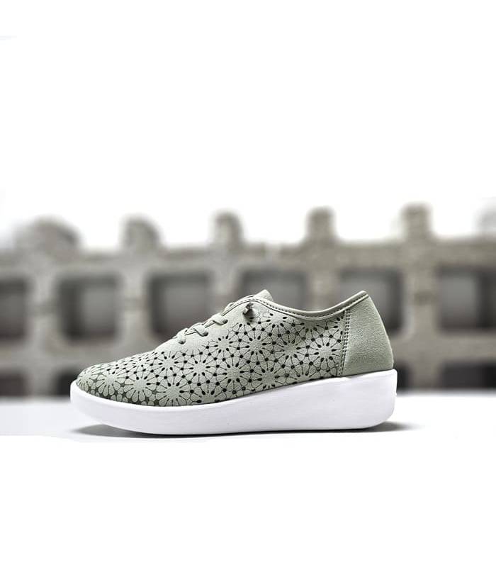 zapatillas Doctor Cutillas ligeras color verde