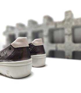 Talón y acabado trasero zapatos Laura Azaña verano