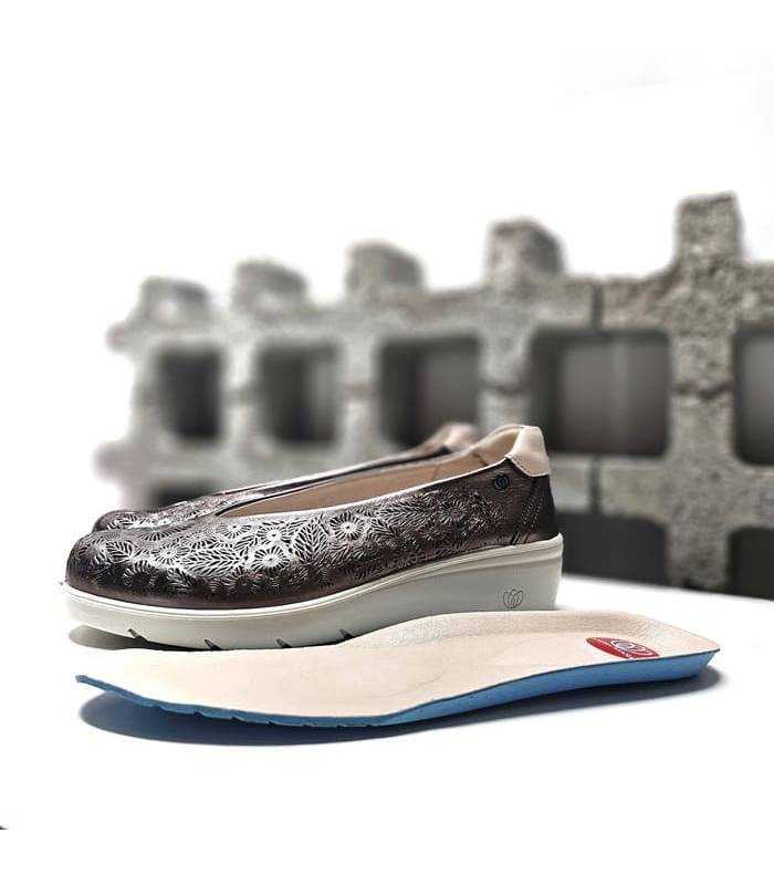 Interior de piel zapatos salón mujer Laura Azaña