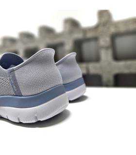 Talón con Heel Pillow Skechers Slip-ins azul