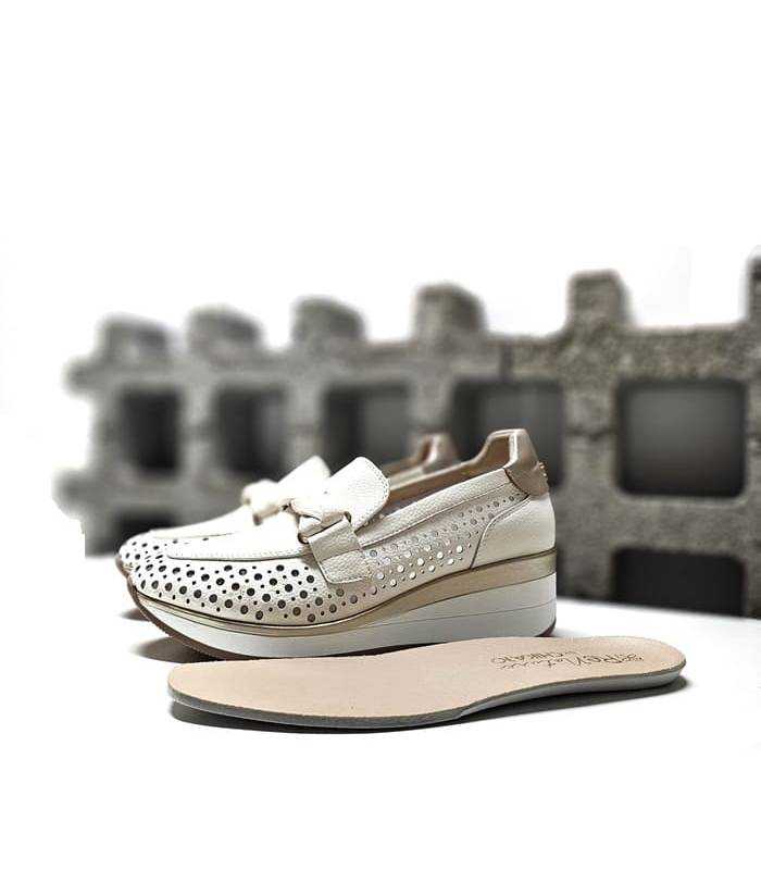 renature chika10 mocasines cuña plantilla extraíble