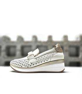 renature chika10 mocasines cuña mujer perfil lateral