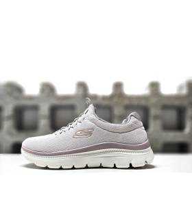 zapatillas Skechers caminar verano lila