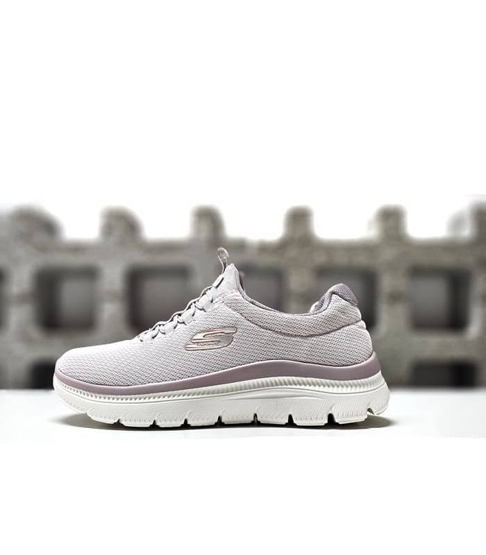 zapatillas Skechers caminar verano lila