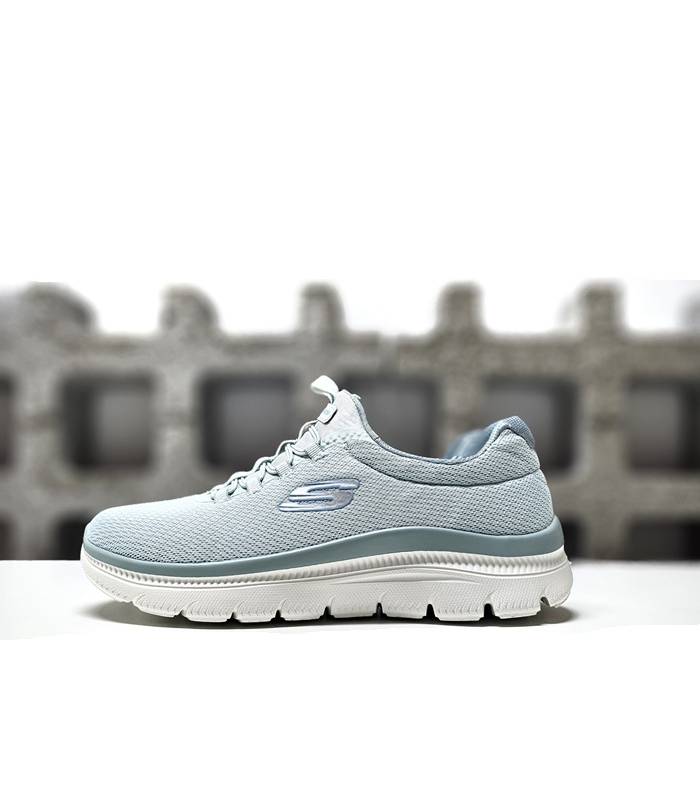 deportivas Skechers verde azulado uso diario