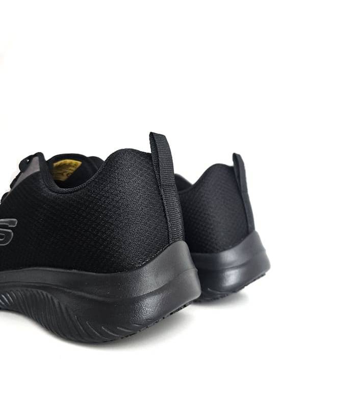 Zapatillas Skechers Work antideslizantes Daxtin con suela de trabajo antideslizante SR, trasera