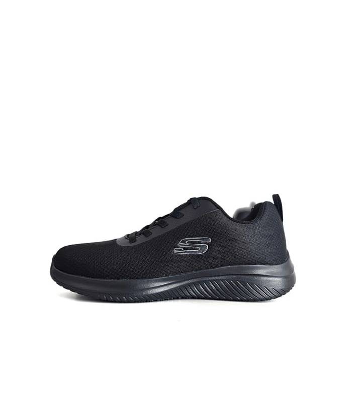 Perfil completo zapatillas trabajo Skechers Work antideslizantes Daxtin negras