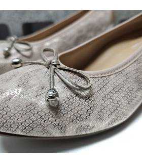 Zapatos Doctor Cutillas licra piel geométrica detalle lazo