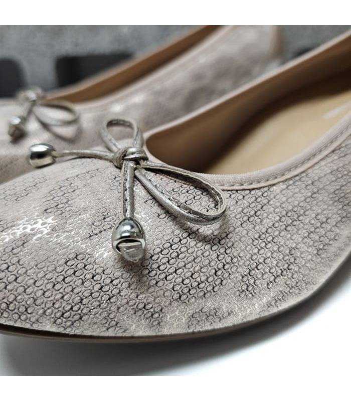 Zapatos Doctor Cutillas licra piel geométrica detalle lazo