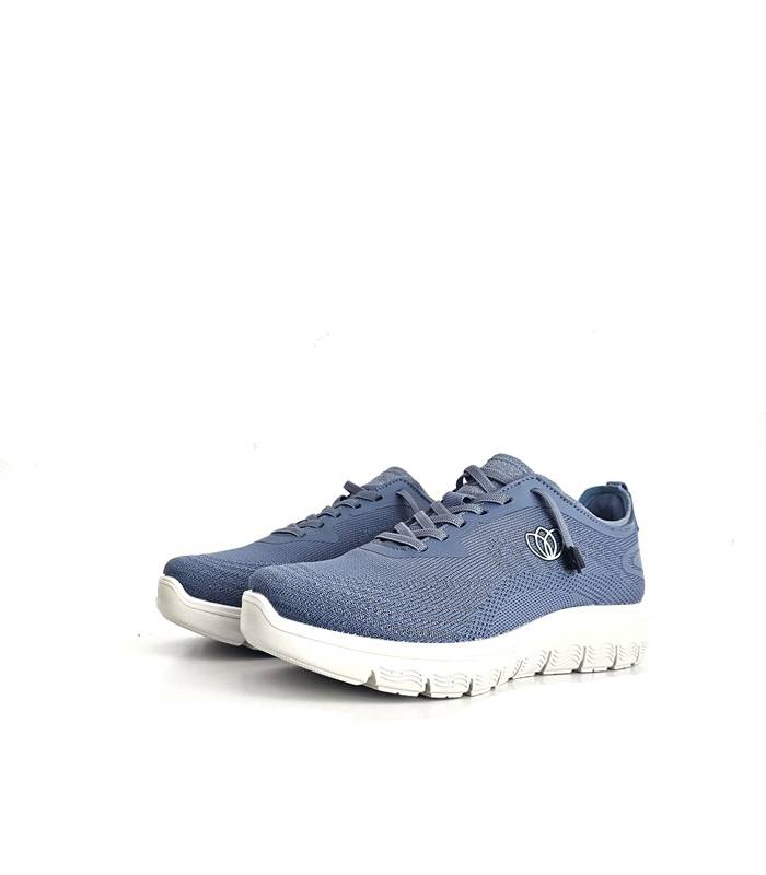 Laura Azaña zapatillas deportivas confort azul mujer
