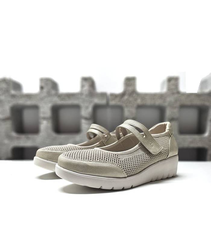 merceditas confort mujer Treinta’s beige