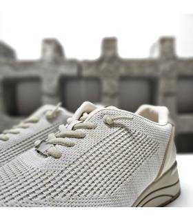 detalle rejilla zapatillas verano