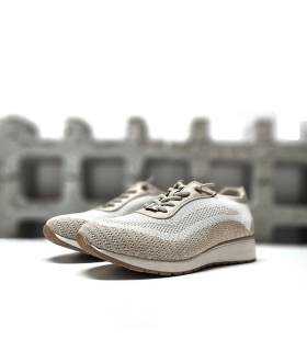 zapatillas Treintas mujer beige