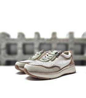 deportivas piel mujer verano verde