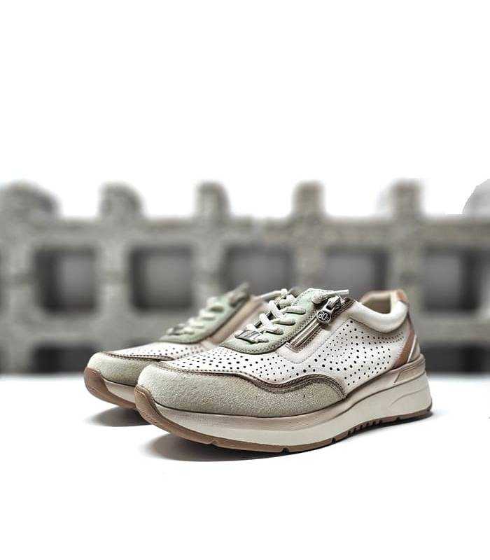 deportivas piel mujer verano verde