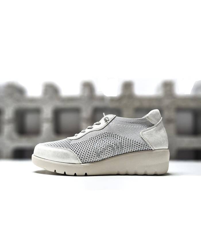 zapatillas mujer gris caminar mucho
