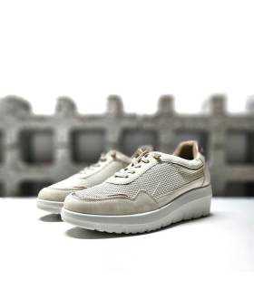 zapatos cuña Mysoft mujer 26M314 Natural