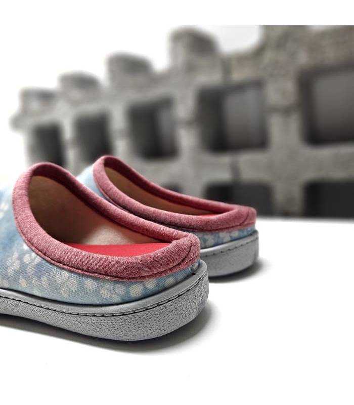 zapatillas casa divertidas mujer destalonadas