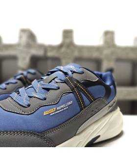 zapatillas senderismo hombre azul Aqua Repellent
