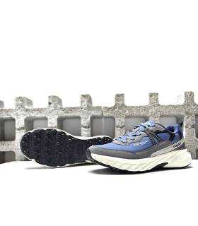 suela zapatillas Jhayber azules montaña antideslizante