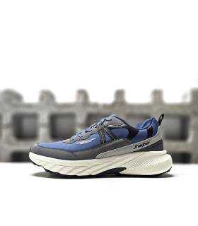 zapatillas trekking azul repelentes al agua