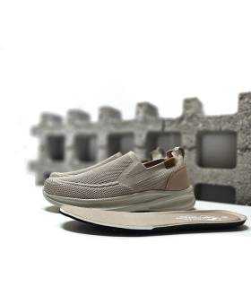 mocasines hombre plantilla extraíble beige