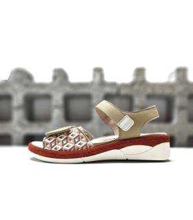 sandalias Comfort Class estampado geométrico mujer