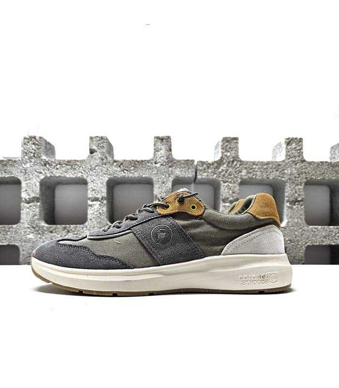 zapatillas casual hombre cómodas Coronel Tapiocca verdes