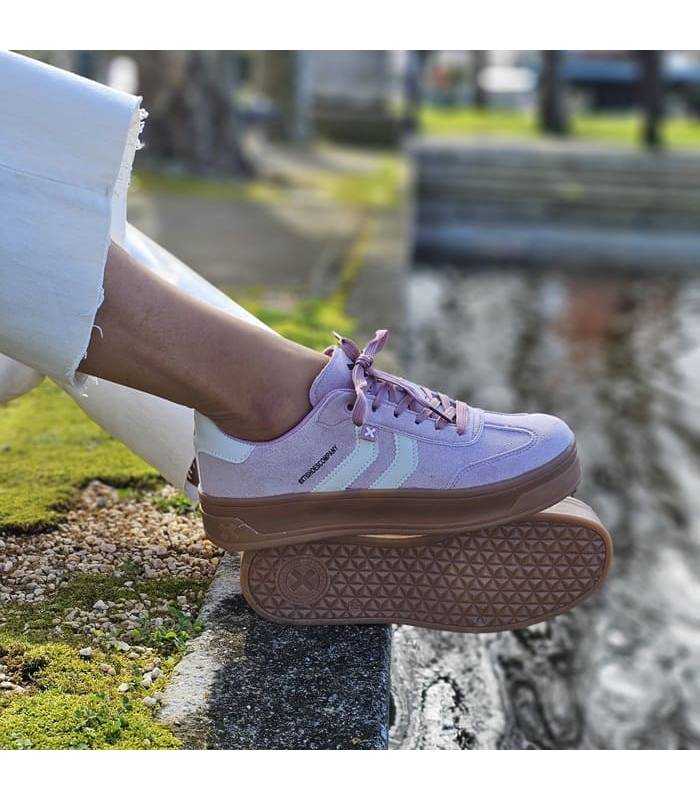 zapatillas plataforma caramelo mujer Xti puestas