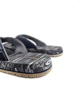 suela con tracción chanclas azules casual hombre verano