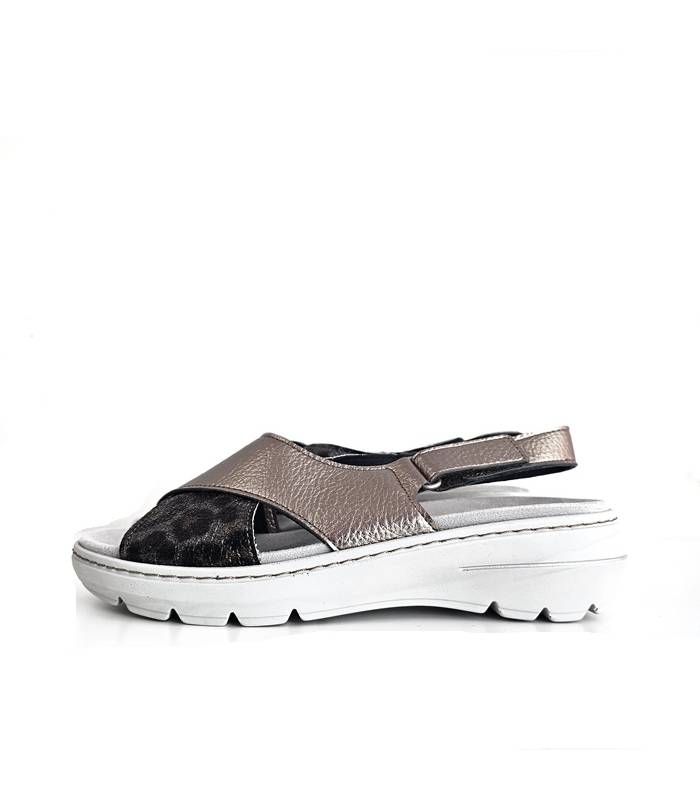 sandalias suaves leyland mujer pala cruzada