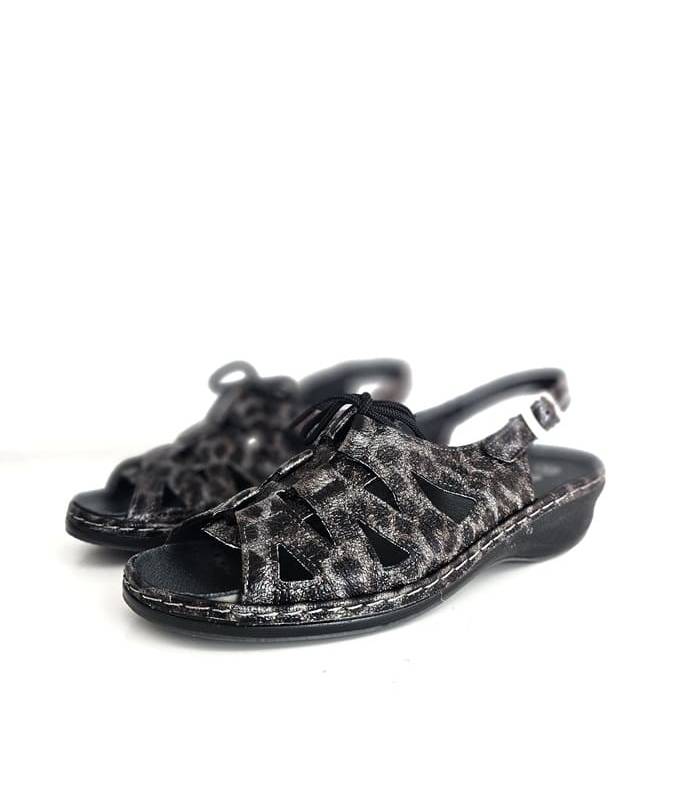 sandalias horma ancha mujer Suave Leyland lateral