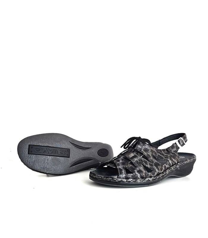 sandalias cuña cómodas mujer suela goma