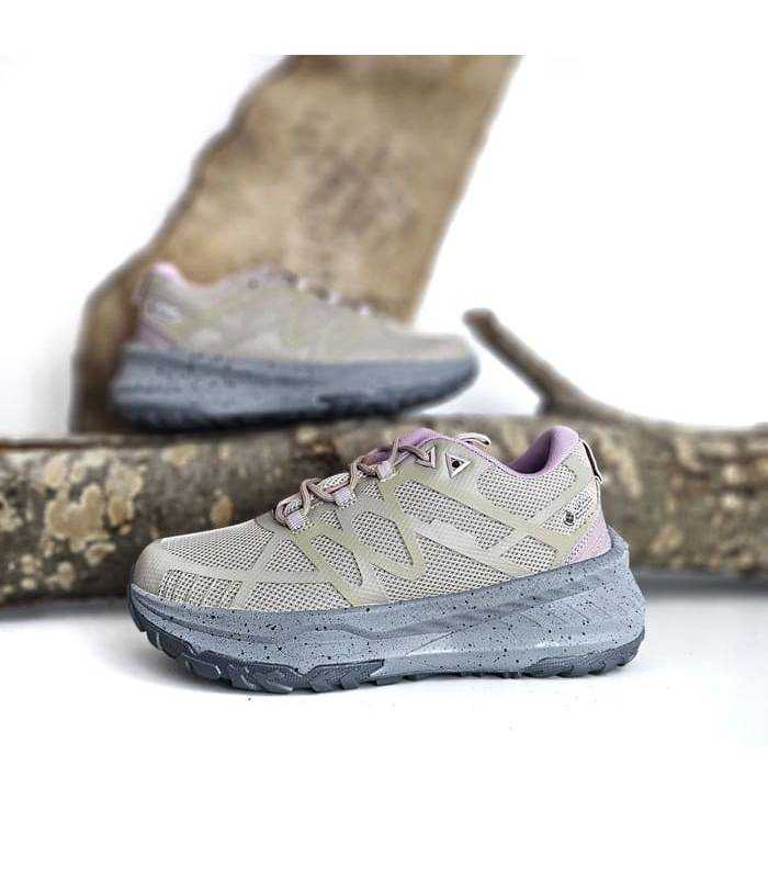 zapatillas senderismo mujer ligeras y cómodas Elementerre vista perfil