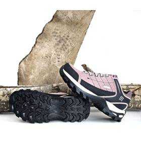 Suela con taqueado zapatillas senderismo mujer Élémenterre Sonora agarre montaña