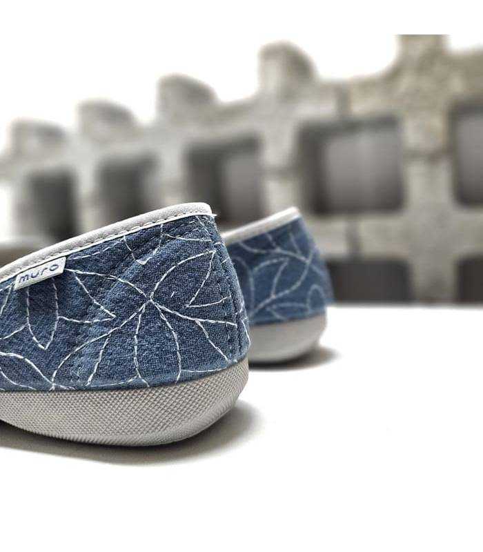talón zapatillas casa transpirables mujer Garrido Muro
