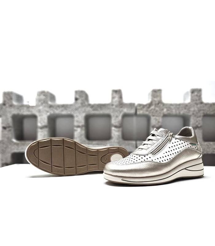 suela goma antideslizante zapatos confort pies delicados mujer