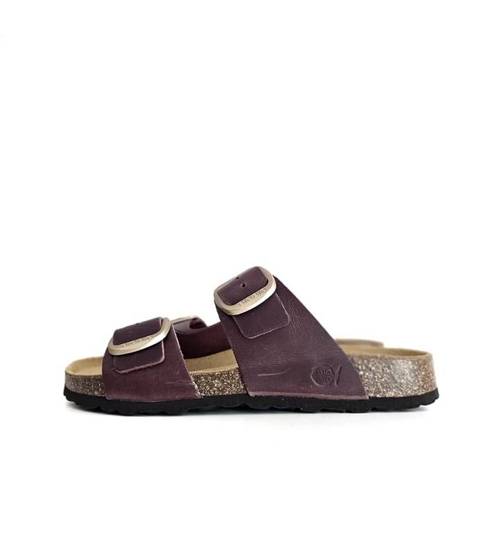 perfil sandalias bio suela corcho mujer