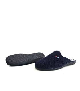 zapatillas rizo hombre suela goma antideslizante