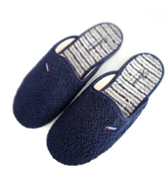 zapatillas andar casa hombre frescas cómodas, vista superior
