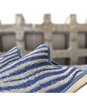 zapatillas ligeras casa mujer verano cómodas, detalle tejido