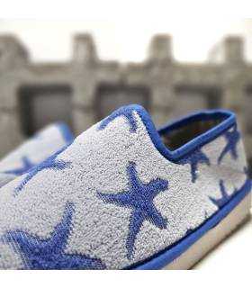 detalle tejido transpirable zapatillas casa verano mujer
