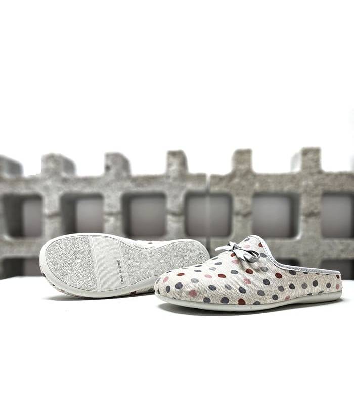 zapatillas casa abiertas talón mujer suela antideslizante