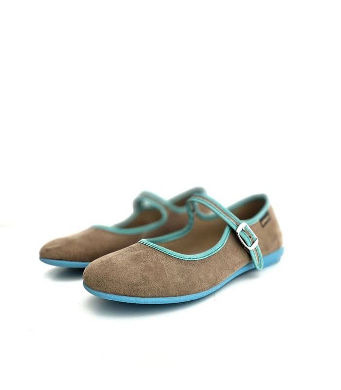 merceditas mujer verano camel Alberola