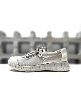 zapatos mujer piel transpirable calce ancho