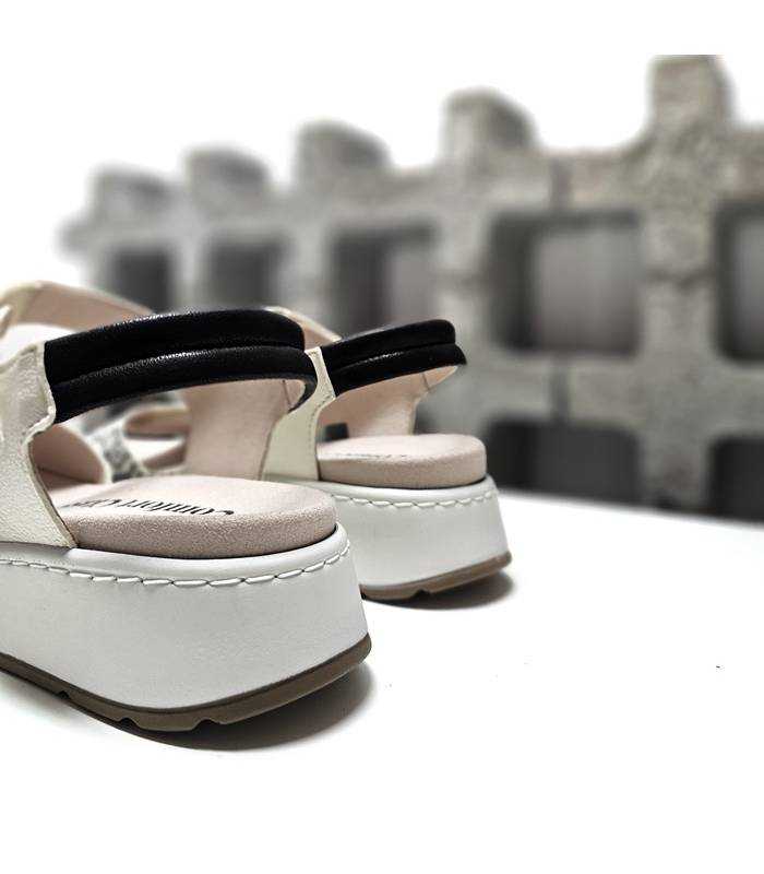 sandalias mujer velcro tobillo ajuste